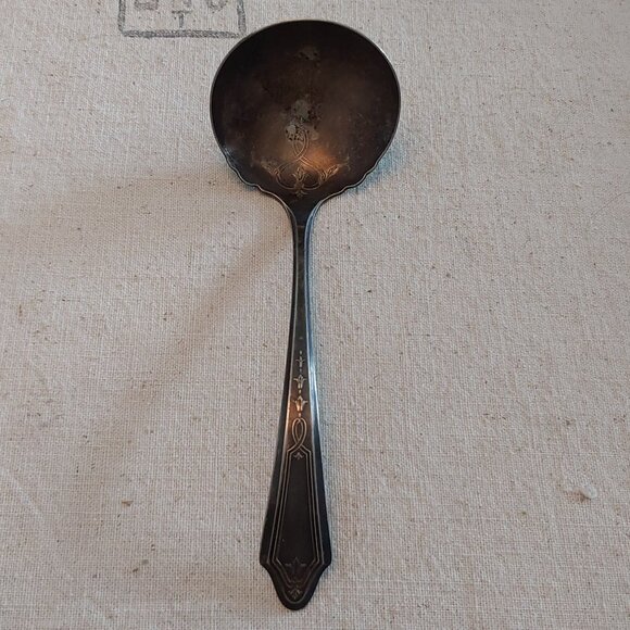 Vintage Silver plate ladle - Picture 1 of 3